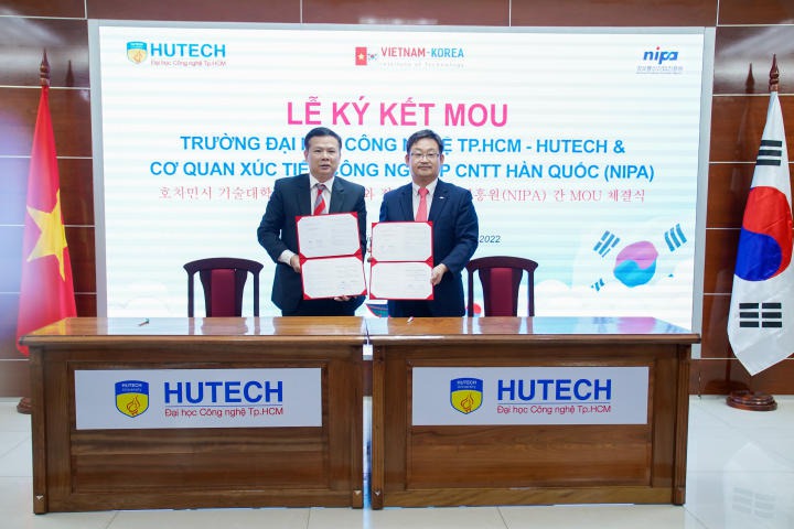 Nhiều cơ hội việc làm dành cho sinh viên HUTECH tại Hàn Quốc trong buổi ký kết hợp tác MOU với NIPA 118
