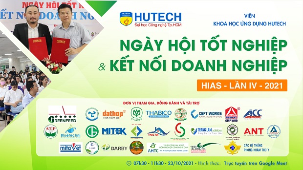 Hơn 30 doanh nghiệp “chờ” sinh viên tại “Ngày hội Tốt nghiệp và Kết nối doanh nghiệp” của Viện Khoa học Ứng dụng HUTECH 4
