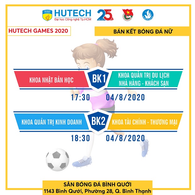 Bản tin HUTECH GAMES 2020: Khoa Nhật Bản học - Hiện tượng Bóng đá nữ tại Vòng bảng 70