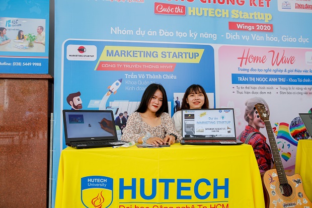 Viện Khoa học ứng dụng góp mặt 4/9 đề tài và xuất sắc đoạt 5 giải tại cuộc thi HUTECH Startup Wings 2020 142