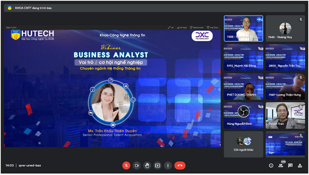 Sinh viên IT khám phá cơ hội nghề nghiệp của chuyên ngành Hệ thống thông tin tại hội thảo Business Analyst 37