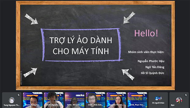 Chung kết "Tìm kiếm tài năng Công nghệ thông tin HUTECH 2021": Triển lãm hoành tráng của những dự án công nghệ triển vọng 262