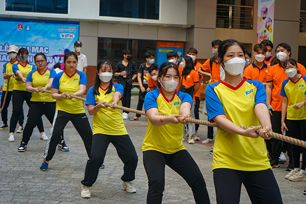Hội thao sinh viên Viện Công nghệ Việt - Nhật "comeback" với sự tham gia của hơn 200 vận động viên 83
