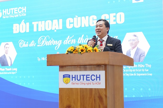“Dialogue with the CEO” March 2021: The President of Vietnam Tourism Association engages in a dialogue with "future colleagues" at HUTECH 80