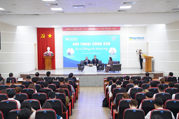 “Dialogue with the CEO” March 2021: The President of Vietnam Tourism Association engages in a dialogue with "future colleagues" at HUTECH 199