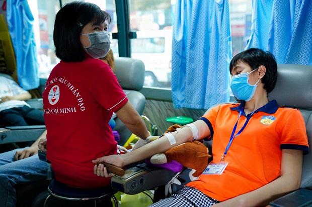 Đông đảo sinh viên HUTECH tham gia hiến máu hưởng ứng Tháng Thanh niên 2021 67