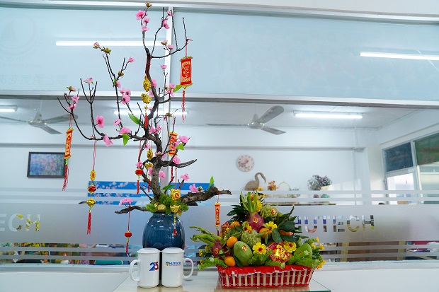 Bright spring colors to welcome Tet at HUTECH 213