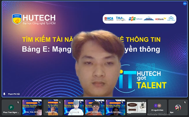 Chung kết "Tìm kiếm tài năng Công nghệ thông tin HUTECH 2021": Triển lãm hoành tráng của những dự án công nghệ triển vọng 216