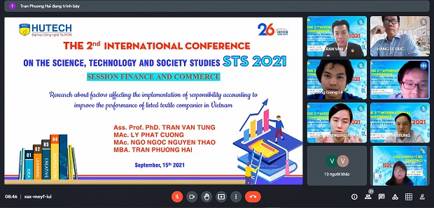 Hội thảo Khoa học quốc tế STS 2021: Diễn đàn học thuật trực tuyến sôi nổi 244