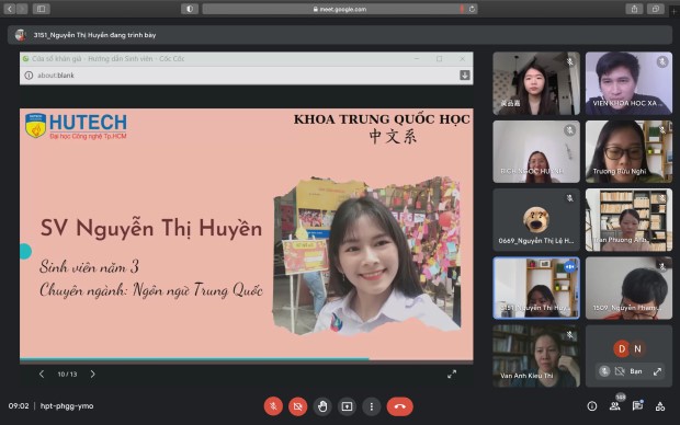 Khoa Trung Quốc học đón các “tân binh” với loạt phương pháp học trực tuyến hữu ích 58