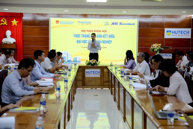 HUTECH tổ chức hội thảo về thực trạng gắn kết đại học - doanh nghiệp tại Việt Nam 7
