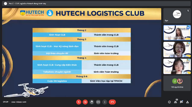 Khoa Quản trị kinh doanh HUTECH ra mắt CLB Logistics HULC với diễn đàn giao lưu cùng các chuyên gia 66