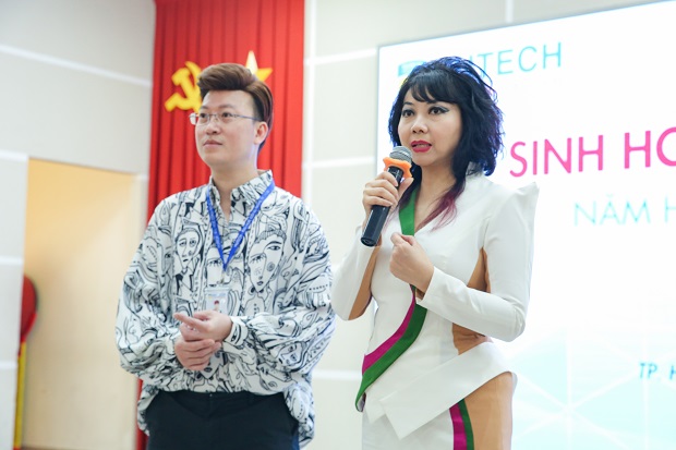 NTK Quỳnh Paris gặp gỡ tân sinh viên HUTECH truyền động lực học tập và theo đuổi đam mê 27
