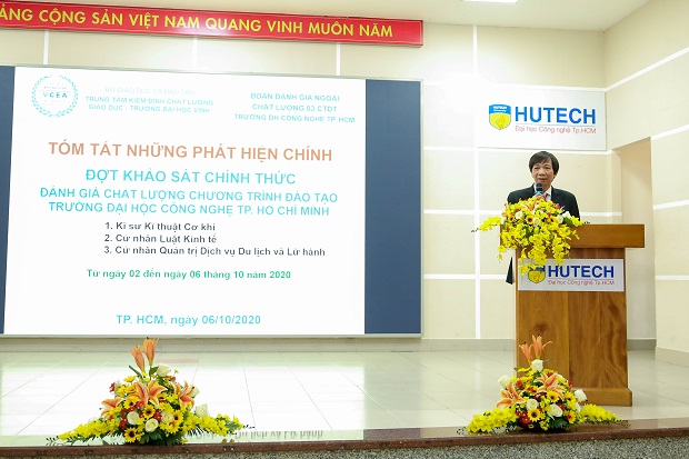 On the completion of the quality accreditation for three more training programs, VU-CEA highlights the strengths of HUTECH 65