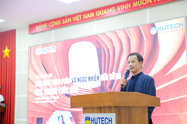 Architect Hoang Thuc Hao introduces HUTECH students to the "Happiness Architecture and Surprise Sustainability” design philosophy 15