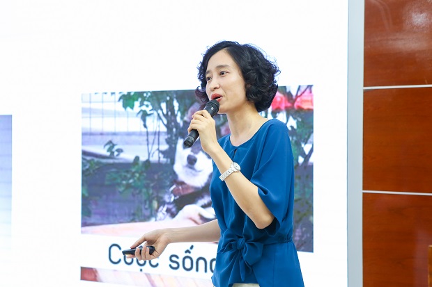 Sinh viên hứng thú với tọa đàm “Ngôn ngữ mạng ảnh hưởng đến khẩu ngữ tiếng Trung hiện nay” 72