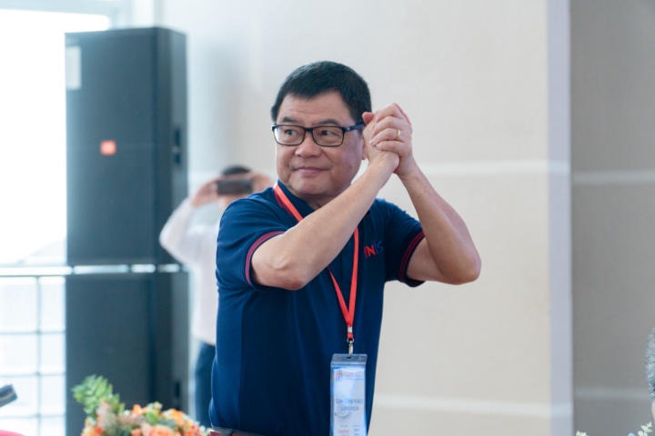 Một số đại biểu tham dự lễ khai mạc vừa qua HUTECH 3