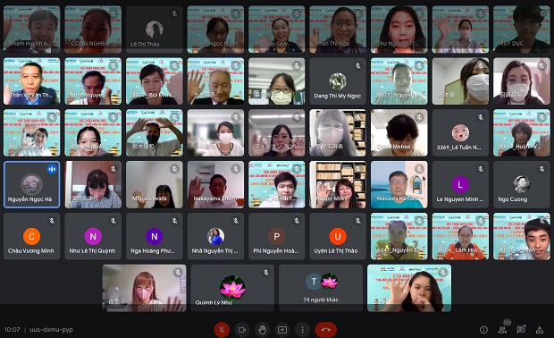 Giảng viên VJIT trao đổi kinh nghiệm giảng dạy tại Hội thảo về dạy - học Nhật ngữ trực tuyến 92