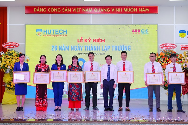 HUTECH celebrates the 26th anniversary of its establishment: Energetic, aspirational and successful 216