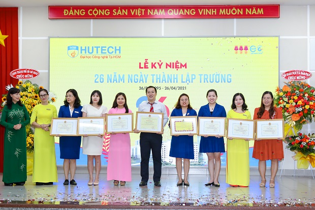 HUTECH celebrates the 26th anniversary of its establishment: Energetic, aspirational and successful 222