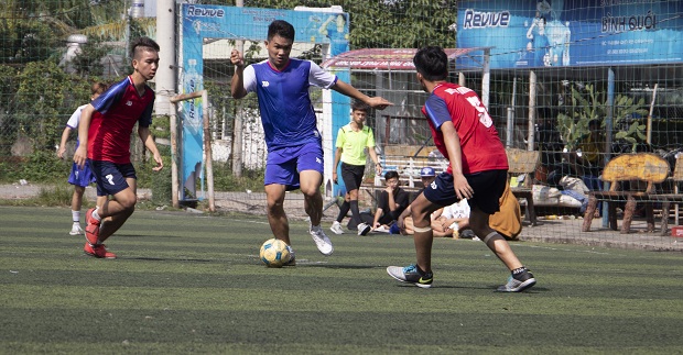 Đội Công tác xã hội vô địch môn Bóng đá Giải thể thao Chào đón Tân Sinh viên 44