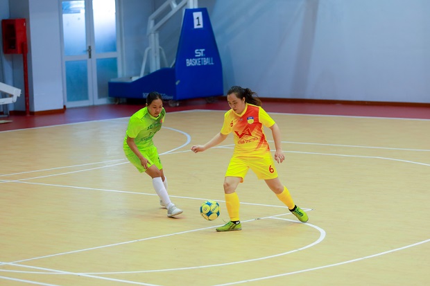 Nhìn lại hành trình bảo vệ “ngôi hậu” của tuyển nữ Futsal HUTECH tại mùa giải 2020 28