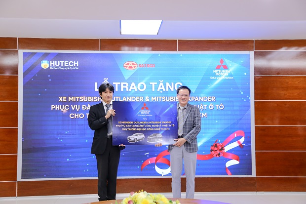 Mitsubishi Motors Vietnam trao tặng 02 ô tô phục vụ đào tạo ngành Công nghệ kỹ thuật ô tô HUTECH 7