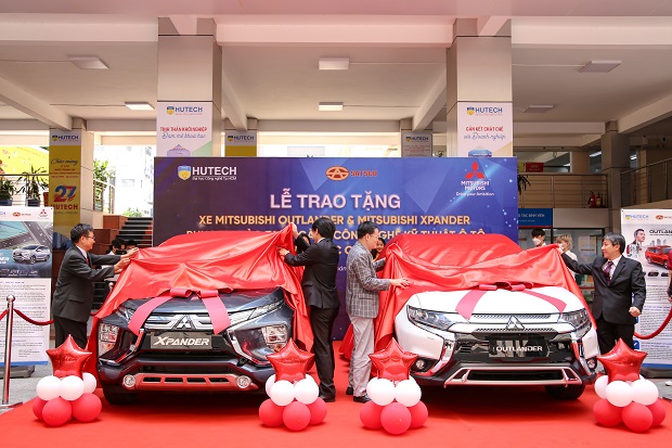 Mitsubishi Motors Vietnam trao tặng 02 ô tô phục vụ đào tạo ngành Công nghệ kỹ thuật ô tô HUTECH 142