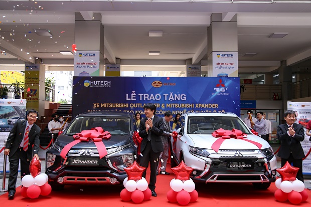 Mitsubishi Motors Vietnam trao tặng 02 ô tô phục vụ đào tạo ngành Công nghệ kỹ thuật ô tô HUTECH 145