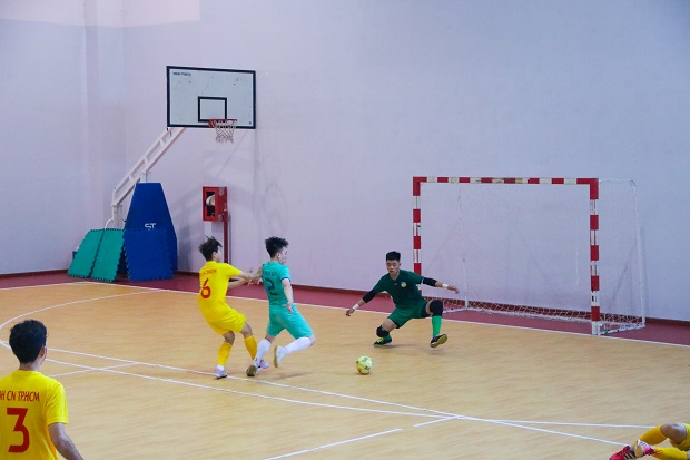Giải Futsal Sinh viên HUTECH mở rộng lần 4 - Đội tuyển Futsal nam HUTECH tranh vé Bán kết vào chiều nay 22/9 18