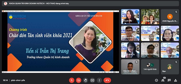 Khoa Quản trị kinh doanh HUTECH chào Tân Sinh viên với những bí quyết trau dồi bản thân hiệu quả 22