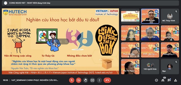 Sinh viên VJIT “bỏ túi” nhiều bí quyết thực hiện nghiên cứu khoa học 79