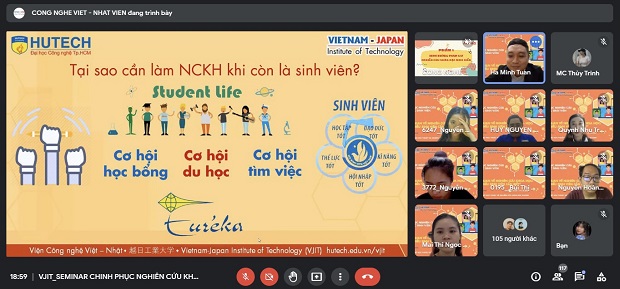 Sinh viên VJIT “bỏ túi” nhiều bí quyết thực hiện nghiên cứu khoa học 84