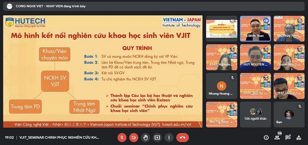 Sinh viên VJIT “bỏ túi” nhiều bí quyết thực hiện nghiên cứu khoa học 86