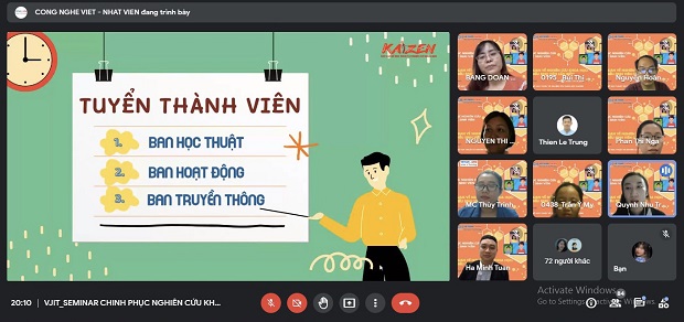 Sinh viên VJIT “bỏ túi” nhiều bí quyết thực hiện nghiên cứu khoa học 151