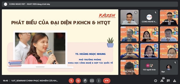 Sinh viên VJIT “bỏ túi” nhiều bí quyết thực hiện nghiên cứu khoa học 31