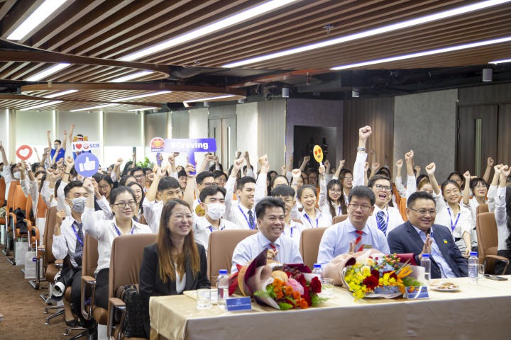 Đại biểu tham dự Lễ khai mạc 1STEP Tuyển dụng Thực tập sinh của SCB