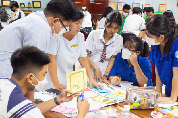 VJIT mang phương pháp phát triển tư duy đổi mới sáng tạo đến với học sinh THPT quận Bình Thạnh 38
