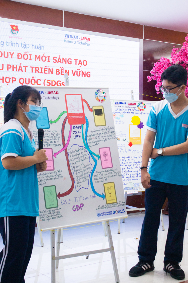 VJIT mang phương pháp phát triển tư duy đổi mới sáng tạo đến với học sinh THPT quận Bình Thạnh 56