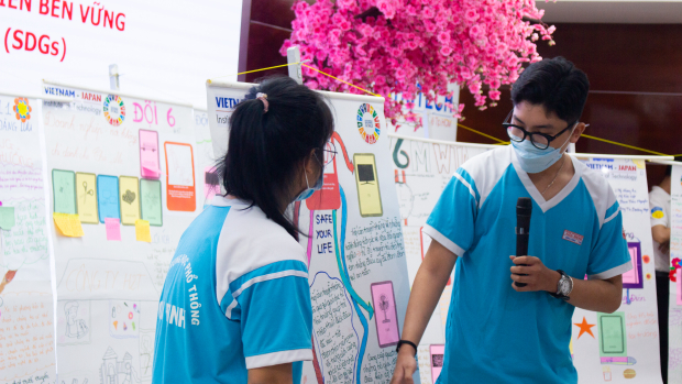 VJIT mang phương pháp phát triển tư duy đổi mới sáng tạo đến với học sinh THPT quận Bình Thạnh 59