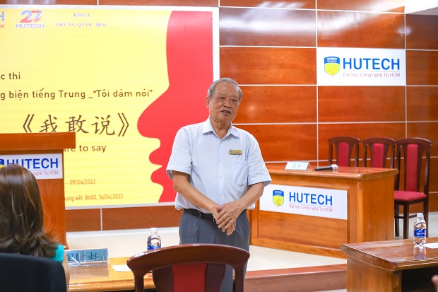 “Tôi dám nói” - cuộc thi hùng biện bằng tiếng Trung mùa đầu tiên của HUTECH 30