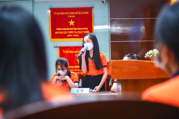 “Tôi dám nói” - cuộc thi hùng biện bằng tiếng Trung mùa đầu tiên của HUTECH 94