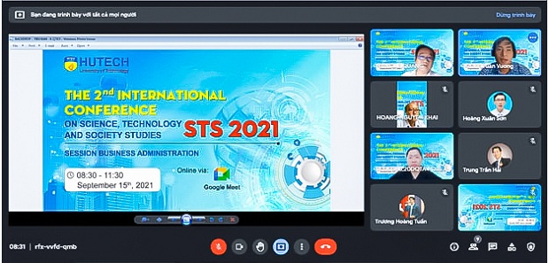 Viện kỹ thuật với Hội thảo Khoa học quốc tế STS 2021: Diễn đàn học thuật trực tuyến sôi nổi 223