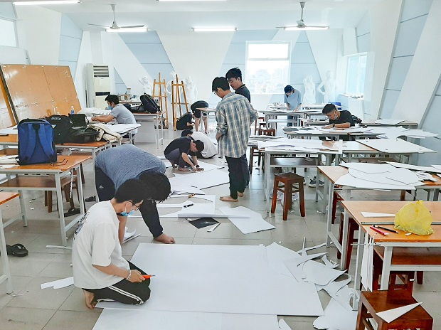 Sinh viên Kiến trúc HUTECH sẵn sàng “chinh chiến” tại Liên hoan Sinh viên Kiến trúc toàn quốc 2020 29