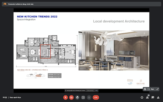 Khoa Kiến trúc Mỹ thuật phối hợp cùng Hiệp hội thiết kế VDAS tổ chức webinar trực tuyến “Tìm hiểu về xu hướng thiết kế bếp 2022 64