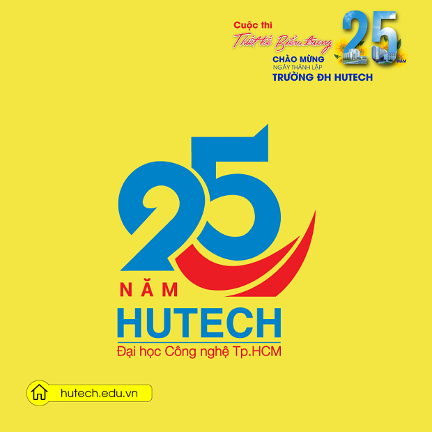 Ngắm loạt tác phẩm dự thi Thiết kế biểu trưng kỷ niệm 25 năm ngày thành lập HUTECH 108