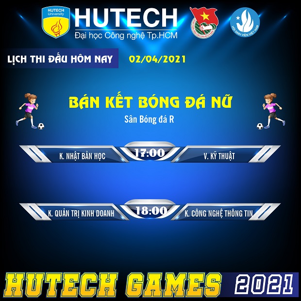 Theo dòng HUTECH Games 2021 - Hai trận thư hùng Bán kết Bóng đá nữ sẽ diễn ra tối nay (02/4) 97