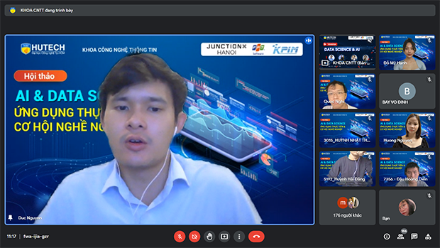 IT-ers HUTECH khám phá cơ hội thăng tiến về AI & Data Science với sự đồng hành của các chuyên gia 73