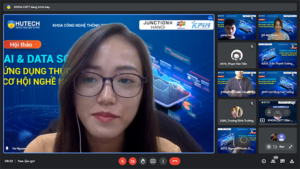 IT-ers HUTECH khám phá cơ hội thăng tiến về AI & Data Science với sự đồng hành của các chuyên gia 49