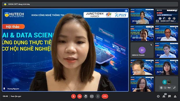 IT-ers HUTECH khám phá cơ hội thăng tiến về AI & Data Science với sự đồng hành của các chuyên gia 41